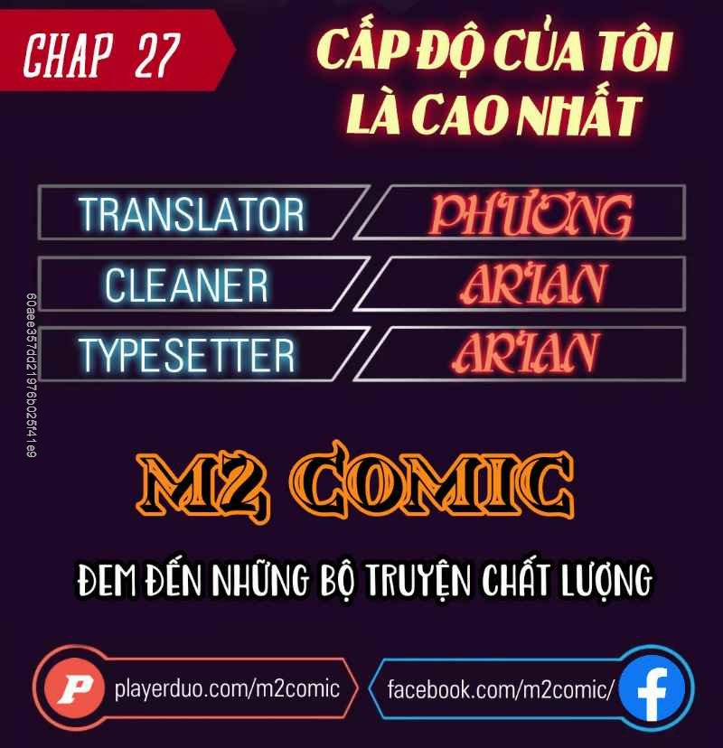 Cấp Độ Của Tôi Là Cao Nhất 27 trang 1