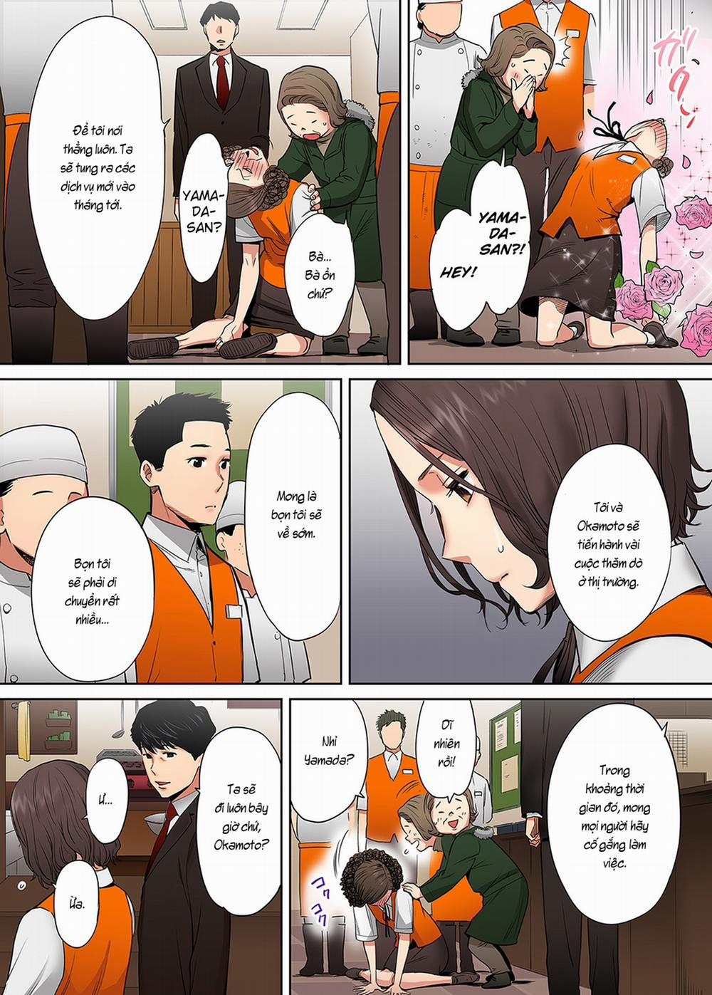 Cấp dưới của chồng làm tôi ra lênh láng... Ngoại tình thật là sướng đến điên đảo. 5: Tình tay ba, Okamoto dưới trướng. trang 19