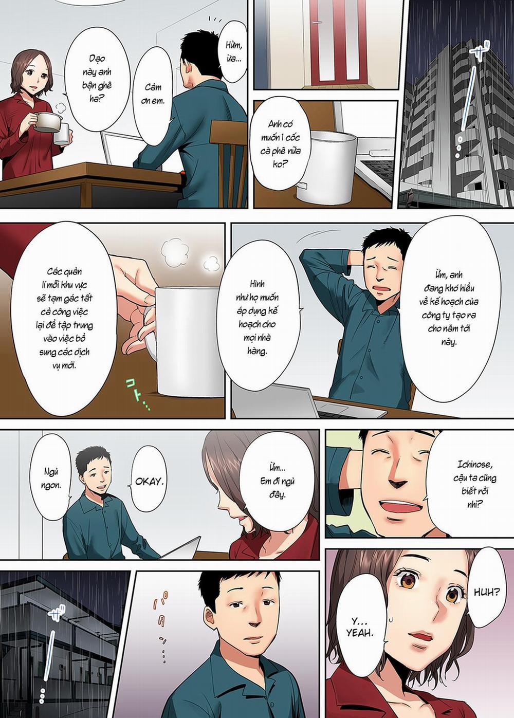 Cấp dưới của chồng làm tôi ra lênh láng... Ngoại tình thật là sướng đến điên đảo. 5: Tình tay ba, Okamoto dưới trướng. trang 2