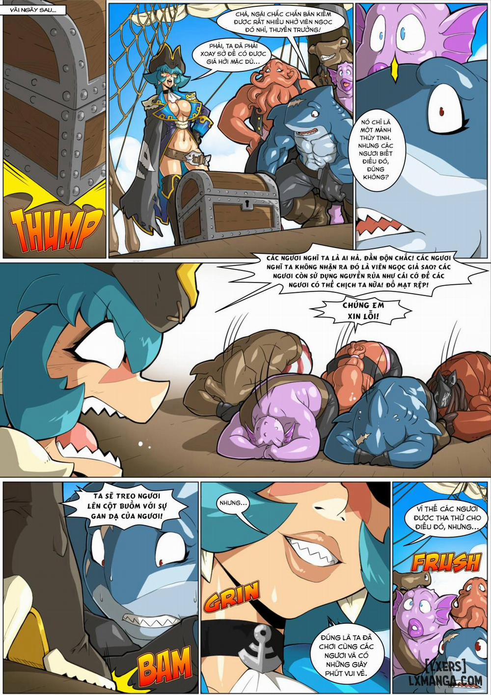 Captain Barracuda and the Tear of the Mermaid Oneshot trang 8