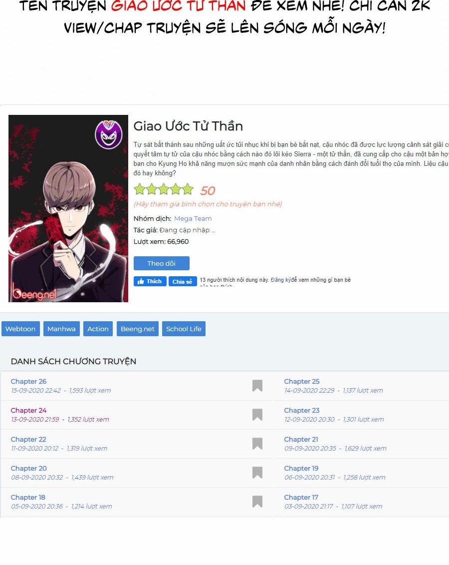 Cậu Bé Của Thần Chết 29 trang 119