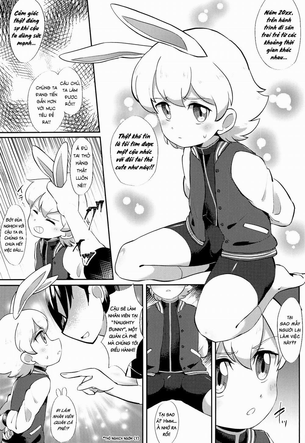 Cậu bé du hành người thỏ và ông chú Shotacon Oneshot trang 1