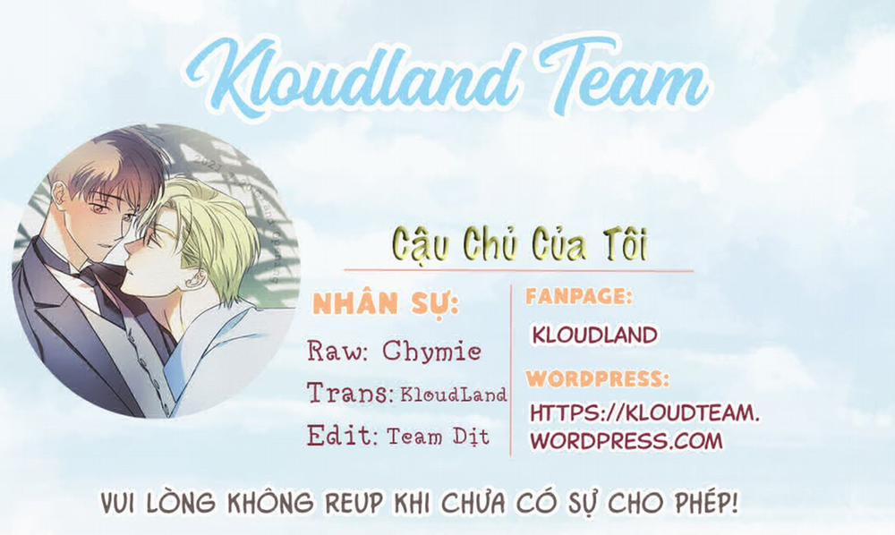Cậu Chủ Của Tôi 12 trang 0
