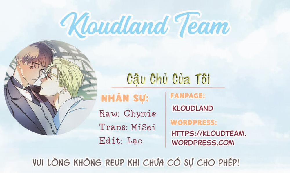 Cậu Chủ Của Tôi 13 trang 0