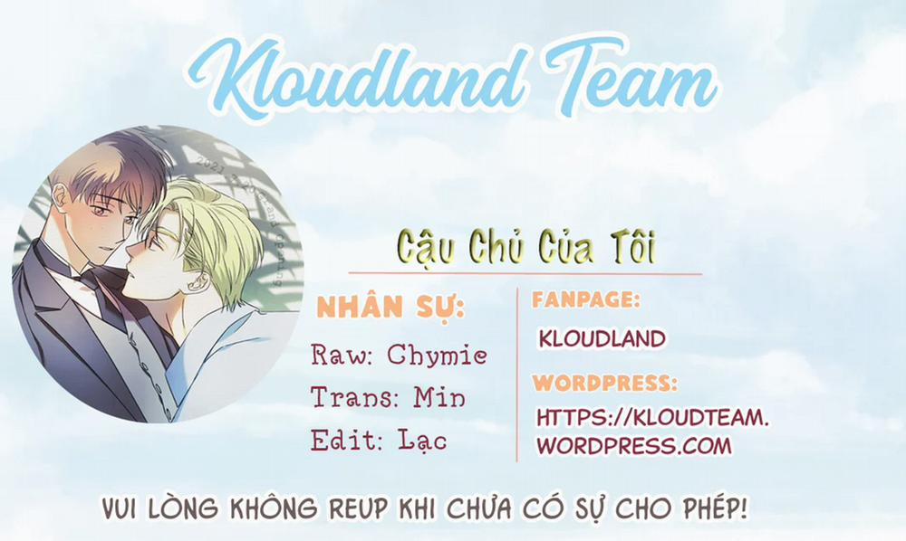 Cậu Chủ Của Tôi 5 trang 0