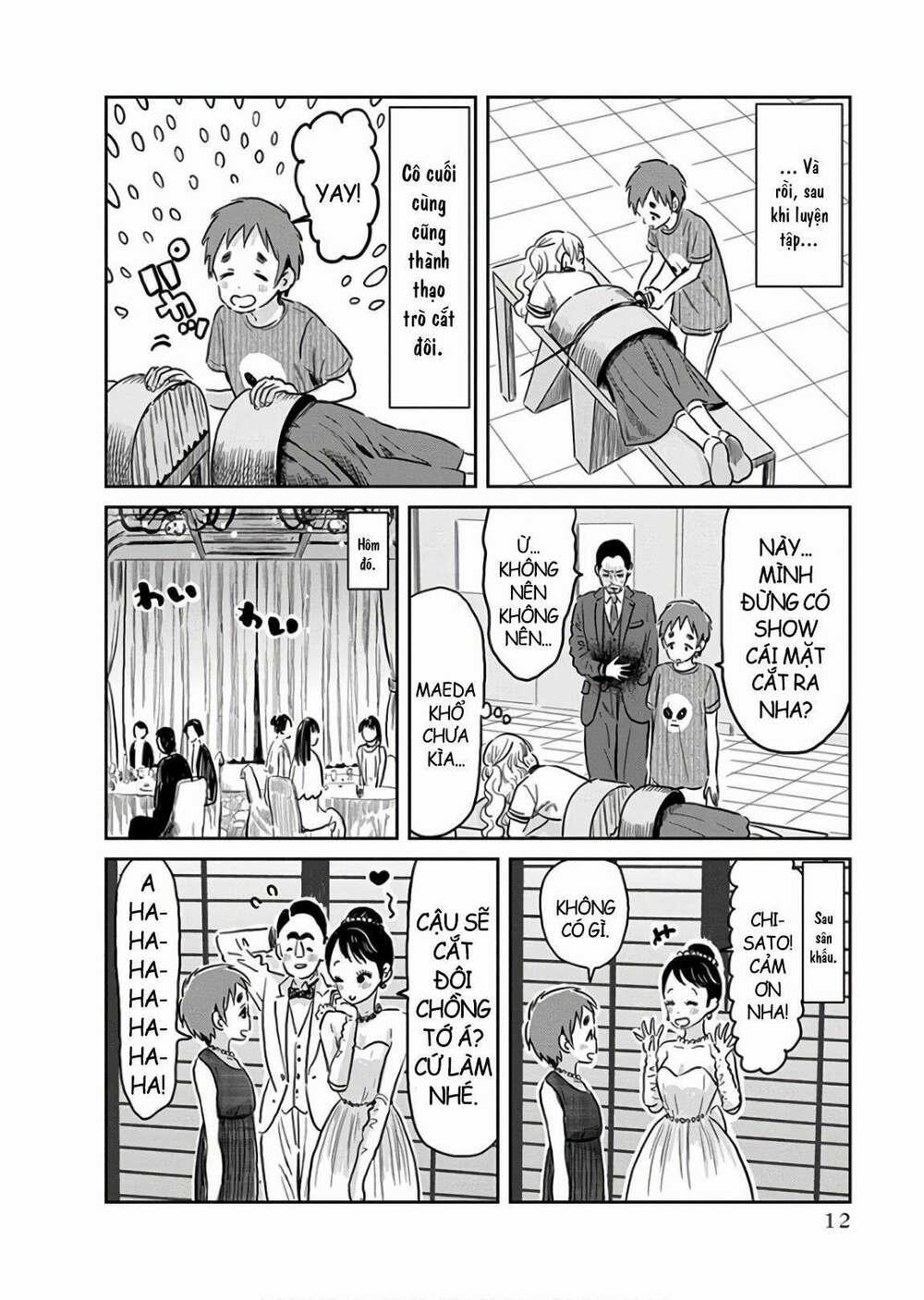 Câu Chuyện Cuộc Sống Học Đường Của 3 Cô Gái 0 Ảo thuật gia tóc đỏ trang 9