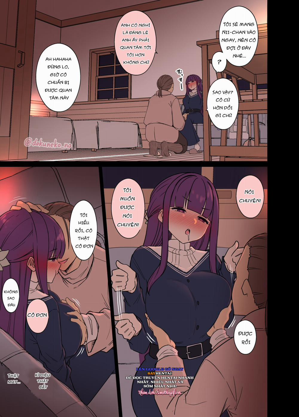 Câu chuyện đen tối với Fern 0- oneshot trang 4