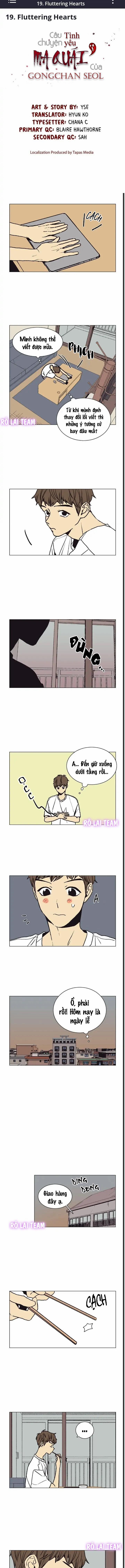 Câu chuyện tình yêu ma quái của Gongchan Seol 19 trang 0