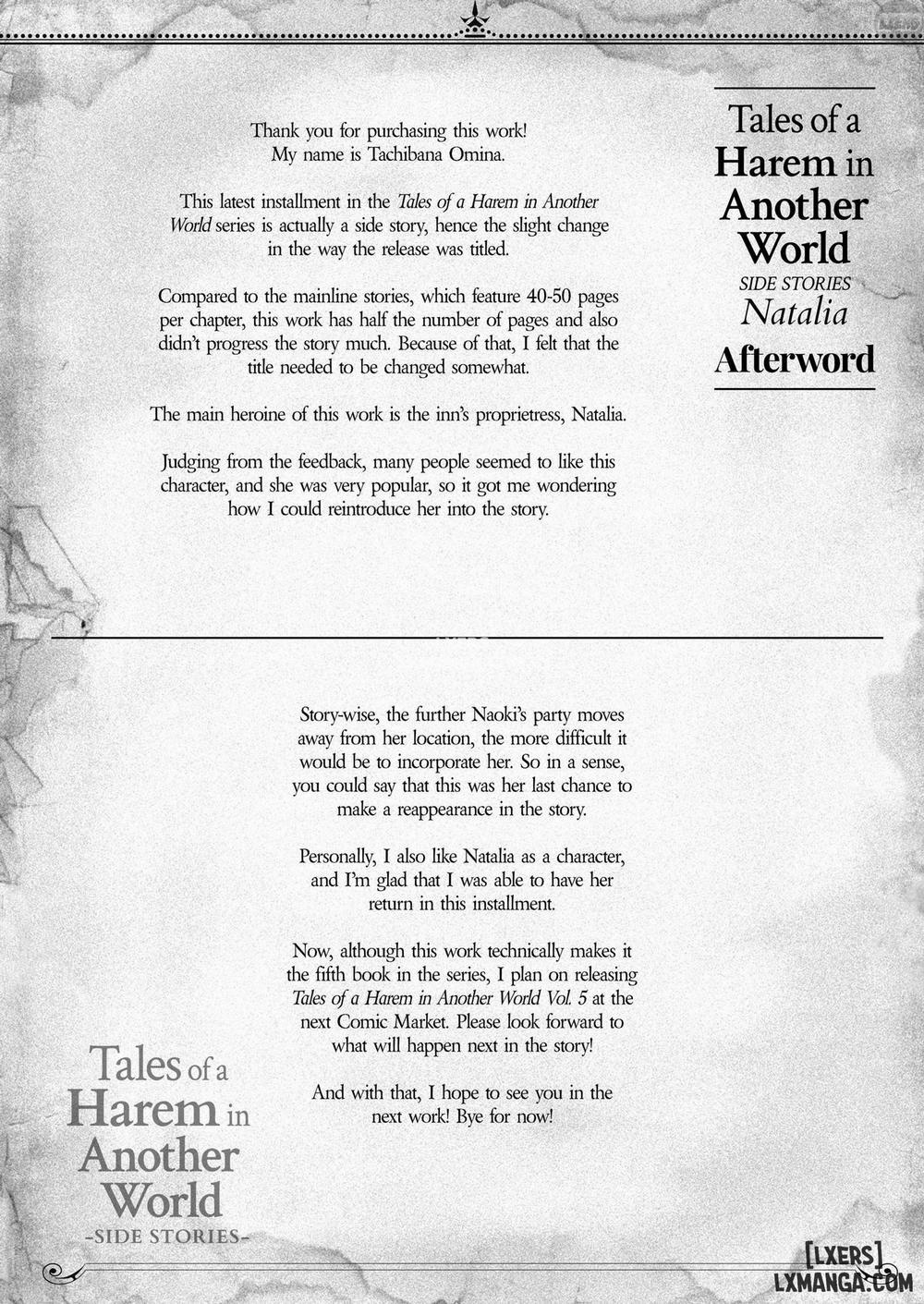 Câu Chuyện Về Harem Ở Dị Giới Side Stories trang 29