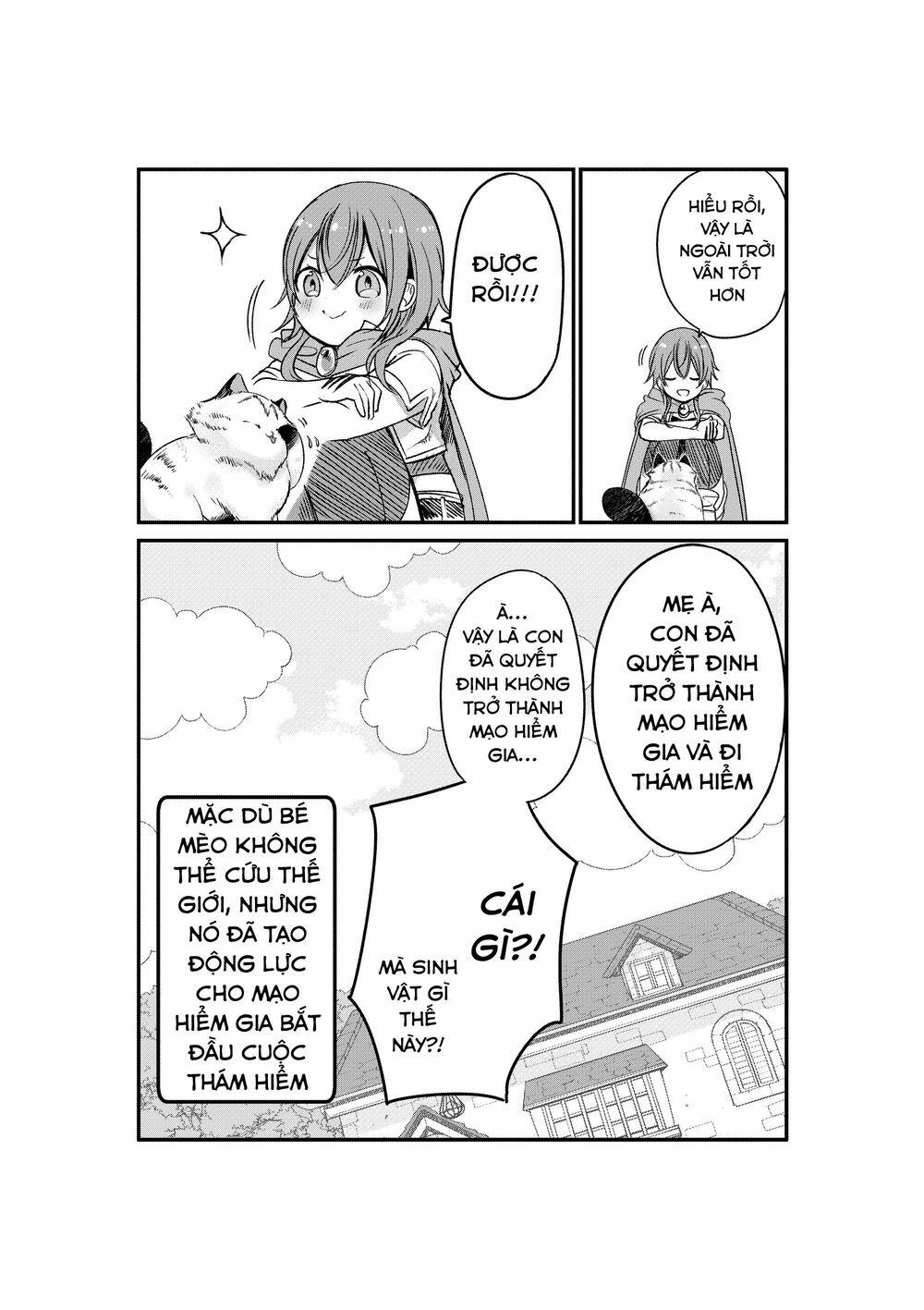 Câu Chuyện Về Một Bé Mèo Được Đầu Thai Ở Một Thế Giới Không Có Mèo 2 trang 5