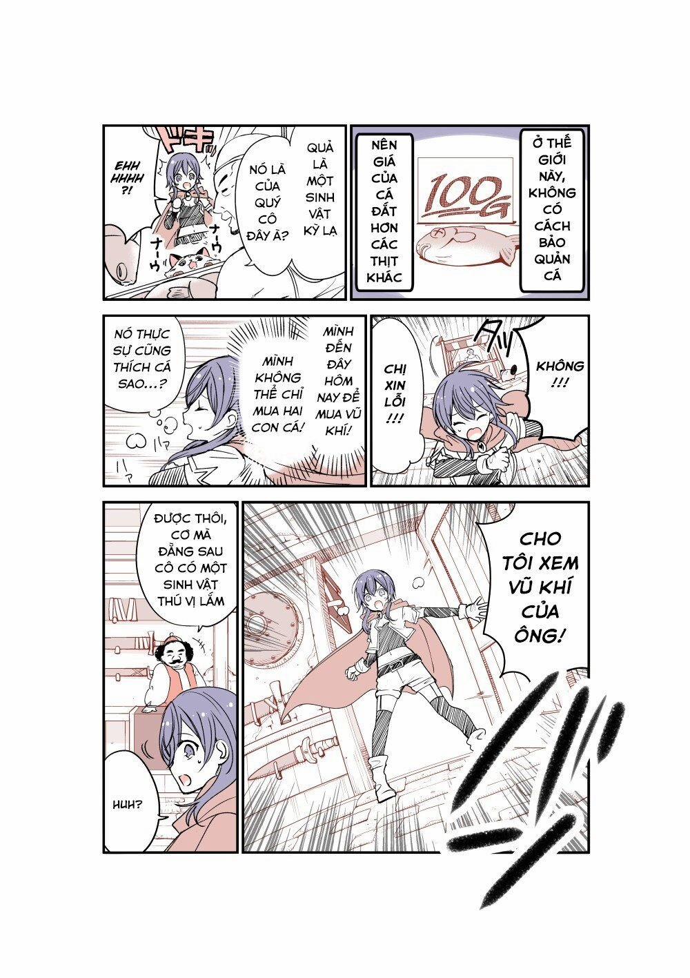 Câu Chuyện Về Một Bé Mèo Được Đầu Thai Ở Một Thế Giới Không Có Mèo 4 trang 3