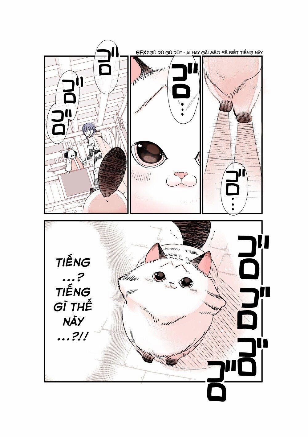 Câu Chuyện Về Một Bé Mèo Được Đầu Thai Ở Một Thế Giới Không Có Mèo 4 trang 4
