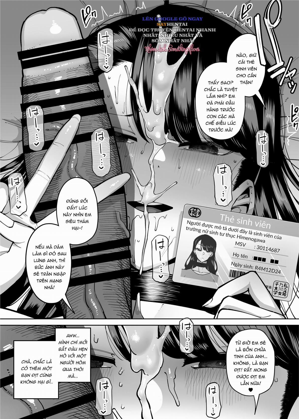 Cậu chuyện về một cô nàng học bá bị địt bởi một thằng cơ bắp 2 trang 20