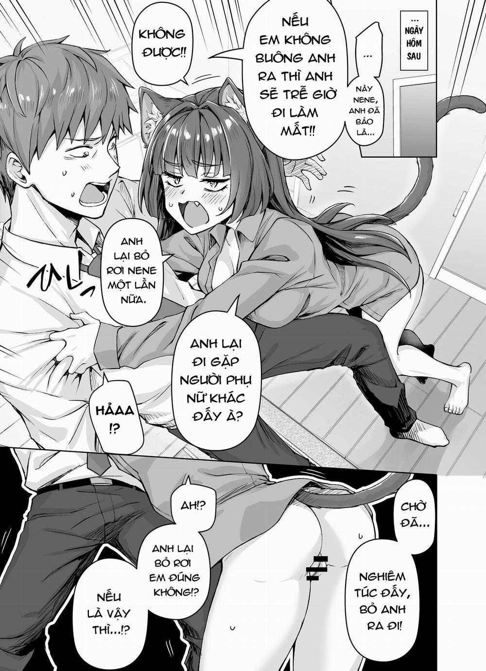 Câu Chuyện Về Nàng Mèo Yandere Của Tôi Vắt Khô Tôi Tới Kiệt Sức Oneshot trang 57