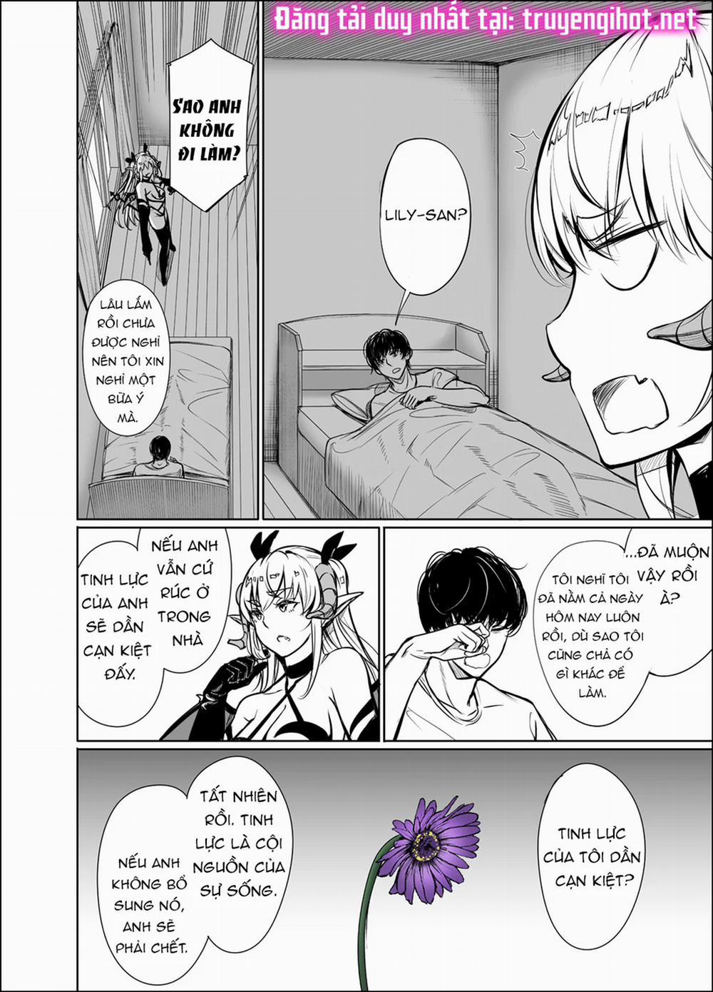 Câu Chuyện Về Nàng Succubus Bị Ép Làm Việc Quá Sức 3 trang 2