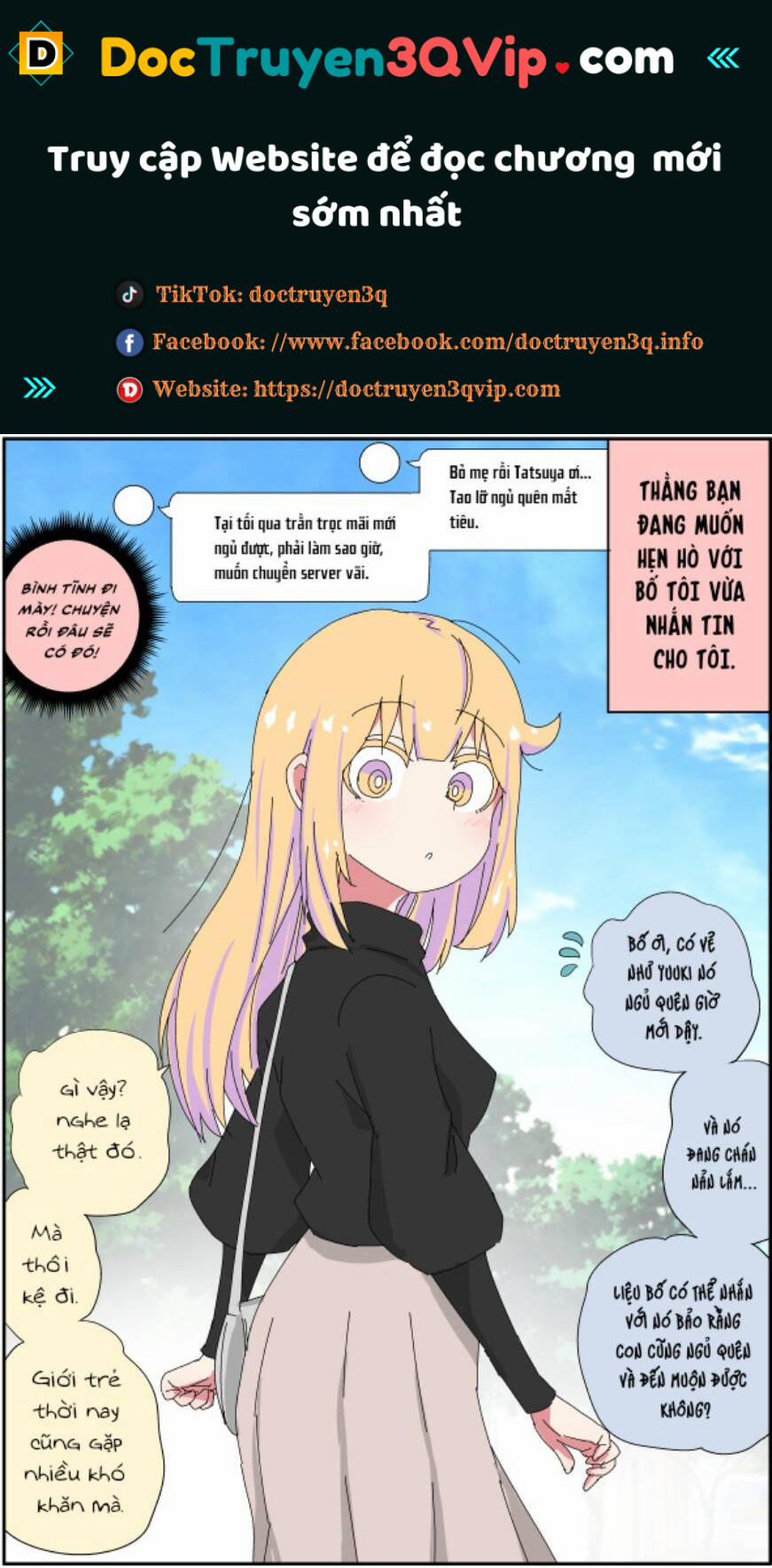 Câu Chuyện Về Người Bố Bị Chuyển Giới Của Tôi Thật Dễ Thương, Nhưng Cũng Thật Phức Tạp 20 trang 0