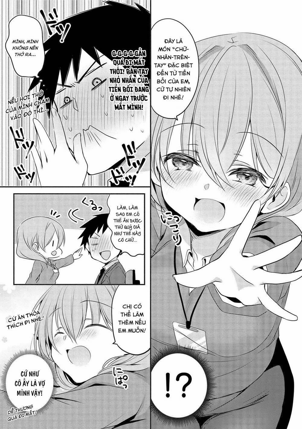 Câu Chuyện Về Tiền Bối Nhỏ Nhắn Ở Chỗ Làm Của Tôi 1 trang 5