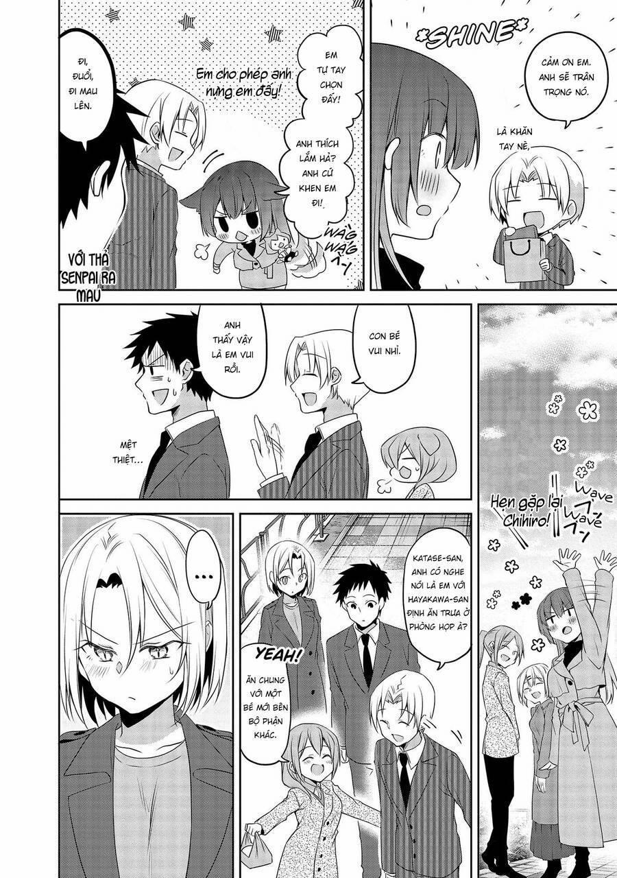 Câu Chuyện Về Tiền Bối Nhỏ Nhắn Ở Chỗ Làm Của Tôi 62 trang 3