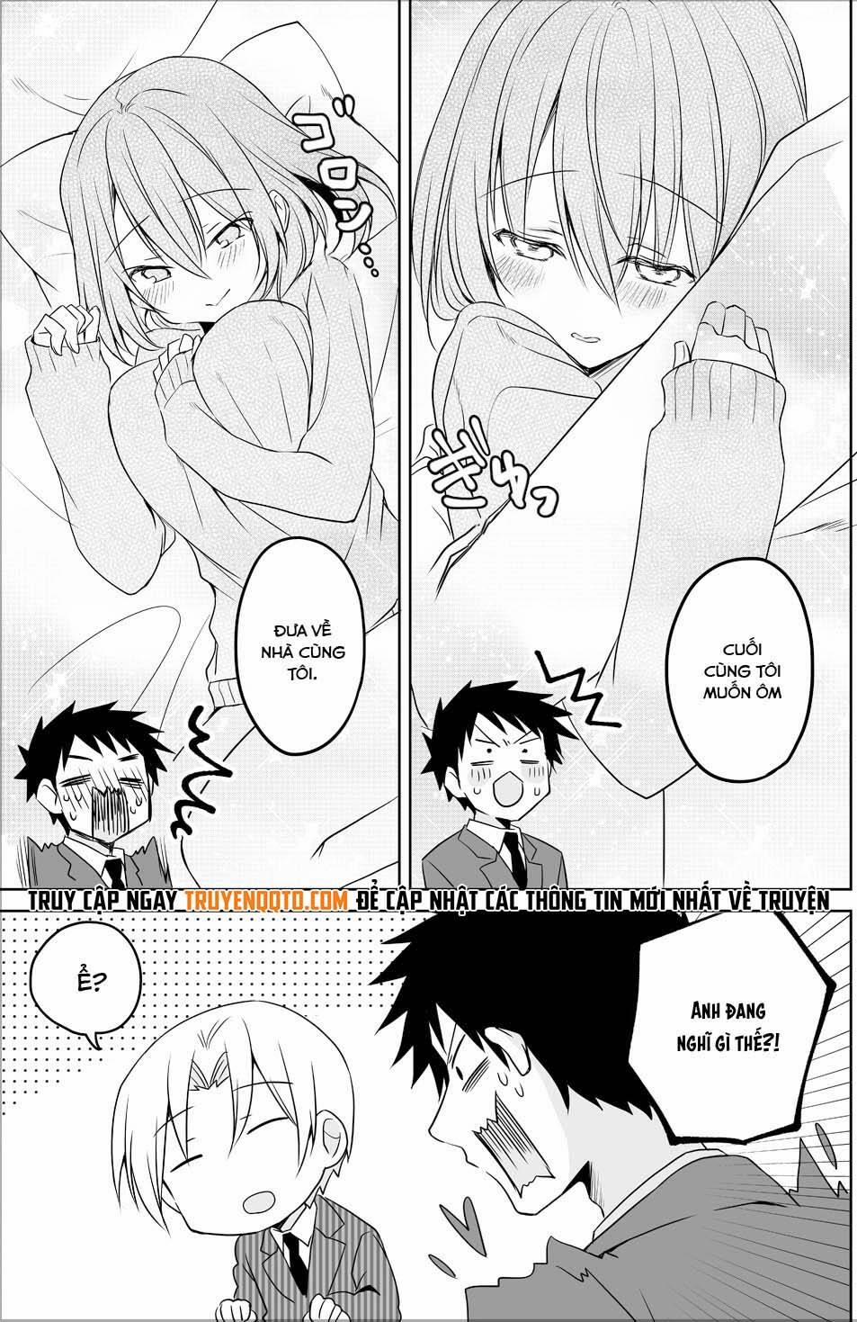 Câu Chuyện Về Tiền Bối Nhỏ Nhắn Ở Chỗ Làm Của Tôi 66 trang 3