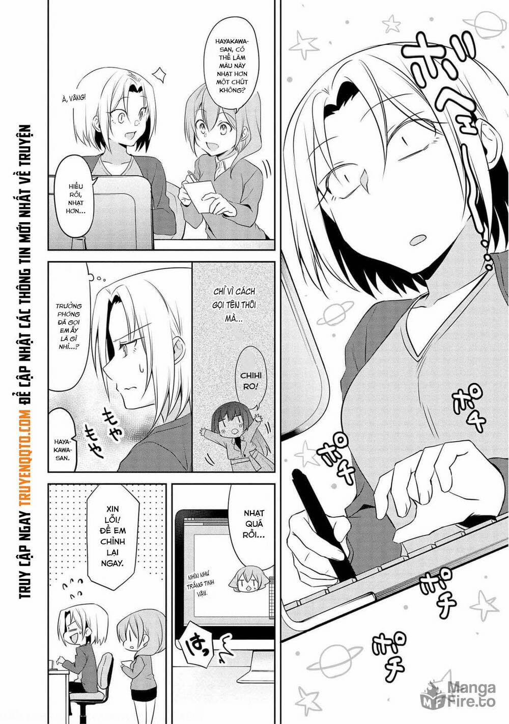 Câu Chuyện Về Tiền Bối Nhỏ Nhắn Ở Chỗ Làm Của Tôi 69 trang 6