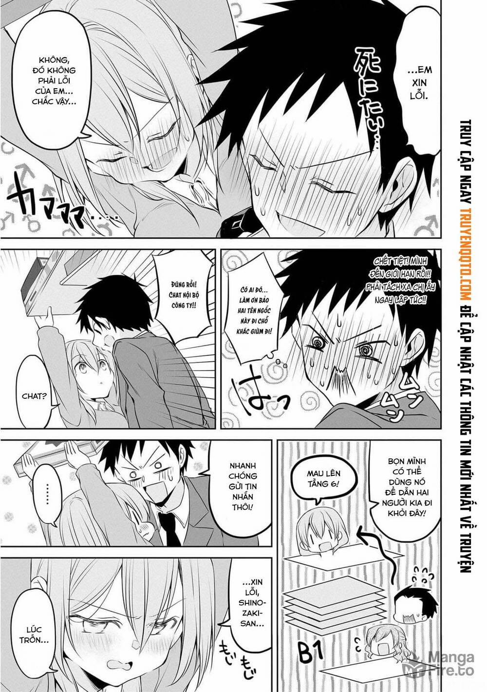 Câu Chuyện Về Tiền Bối Nhỏ Nhắn Ở Chỗ Làm Của Tôi 70 trang 9