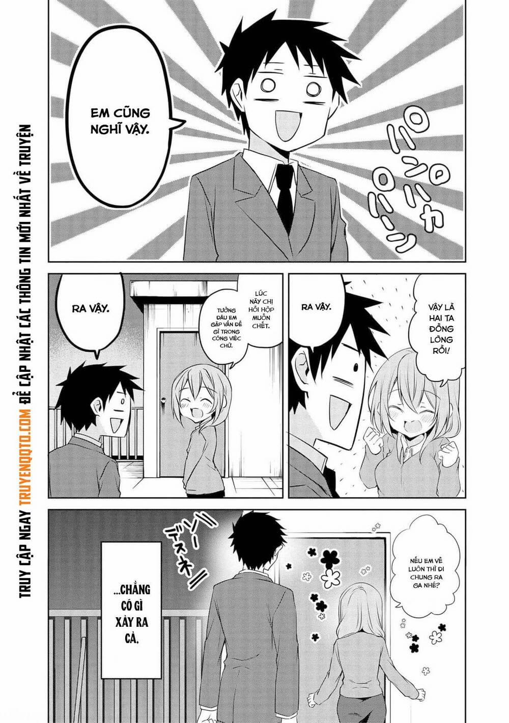 Câu Chuyện Về Tiền Bối Nhỏ Nhắn Ở Chỗ Làm Của Tôi 71 trang 14