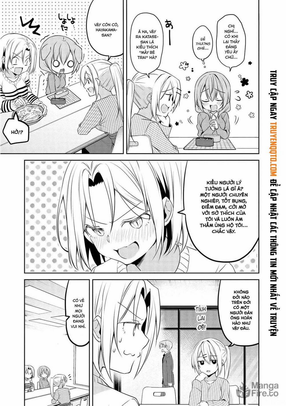 Câu Chuyện Về Tiền Bối Nhỏ Nhắn Ở Chỗ Làm Của Tôi 71 trang 9