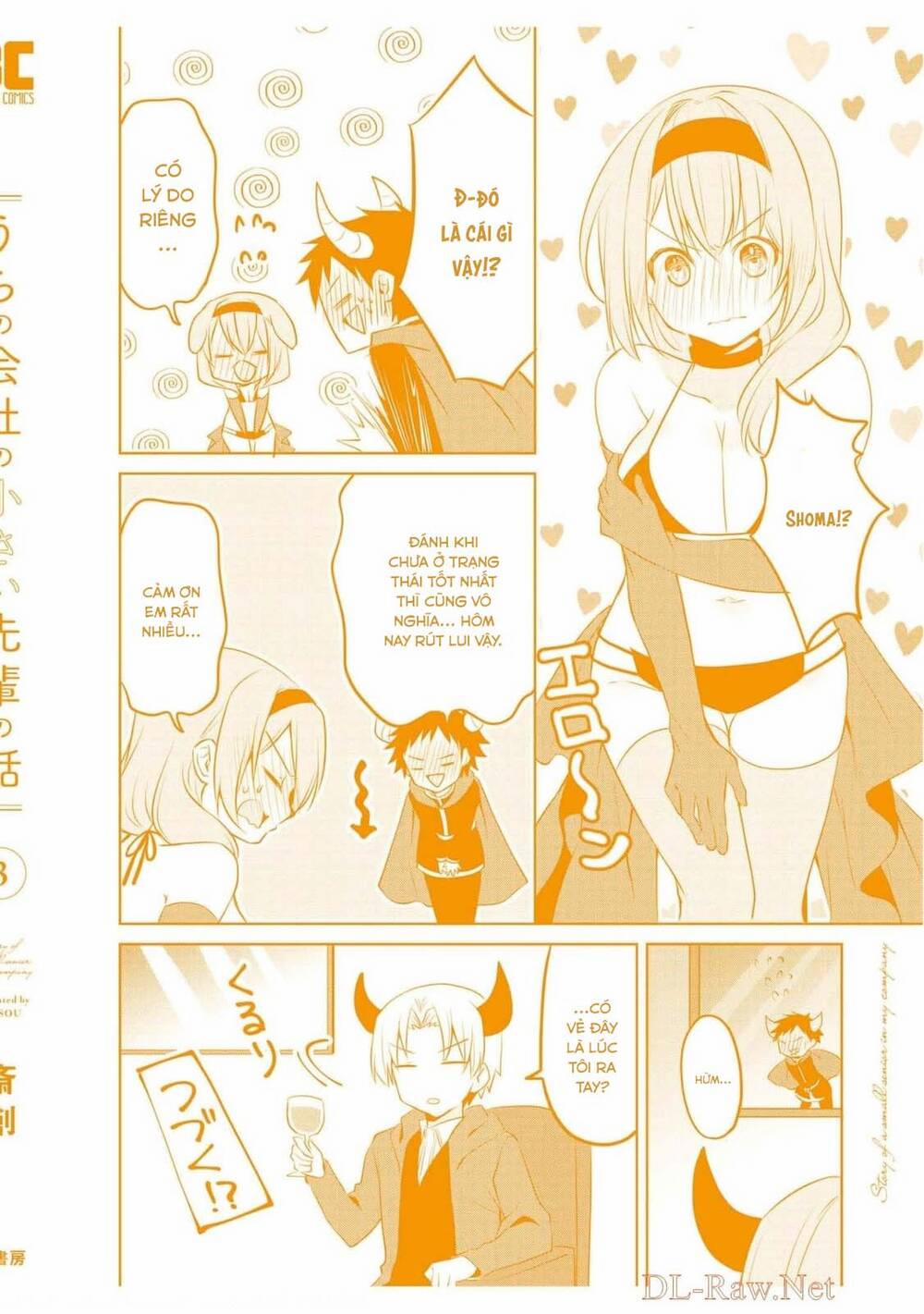 Câu Chuyện Về Tiền Bối Nhỏ Nhắn Ở Chỗ Làm Của Tôi 72.5 trang 14