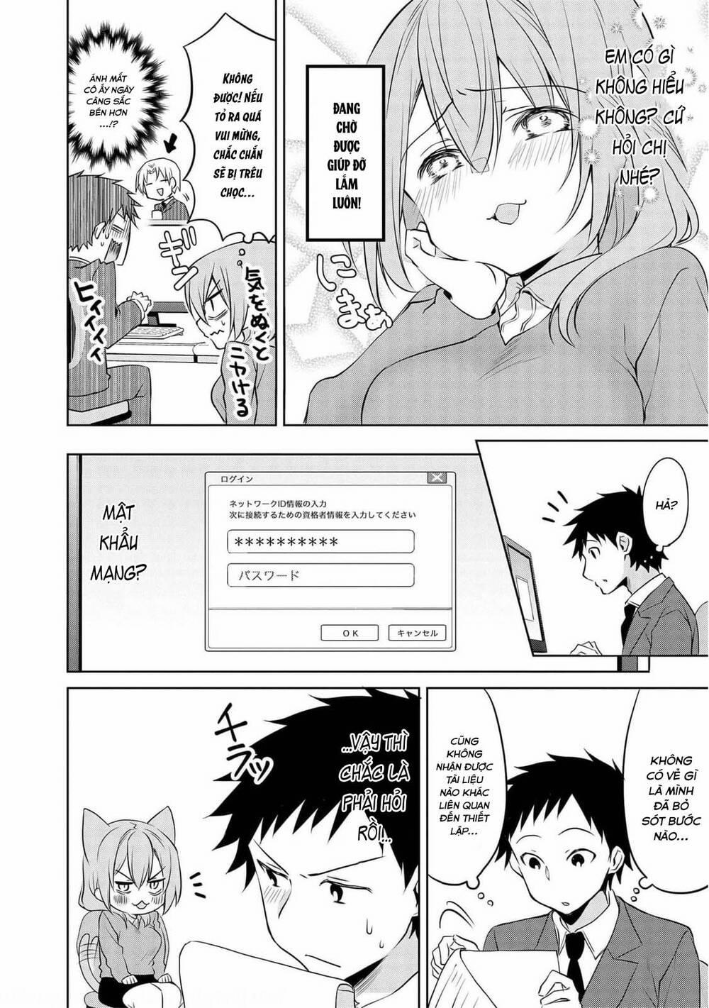 Câu Chuyện Về Tiền Bối Nhỏ Nhắn Ở Chỗ Làm Của Tôi 72.5 trang 4