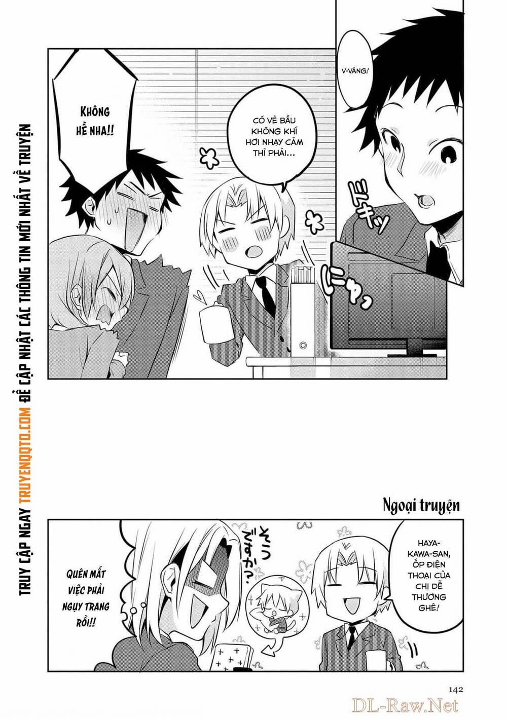 Câu Chuyện Về Tiền Bối Nhỏ Nhắn Ở Chỗ Làm Của Tôi 72.5 trang 8