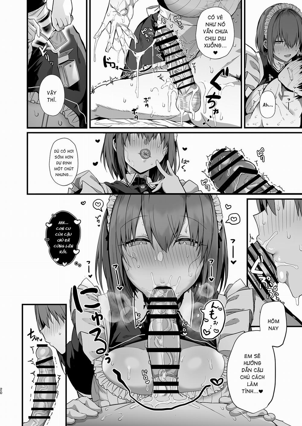 Câu chuyện về việc làm tình với cô hầu gái ngực bự, dịu dàng, ngọt ngào và cực kỳ dâm đãng Oneshot 1.1 trang 20