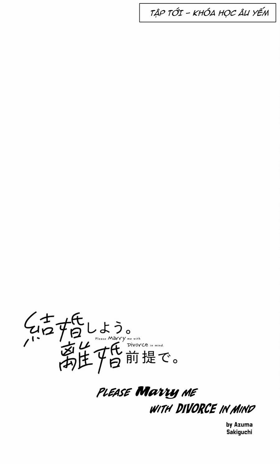 Cậu Có Thể Kết Hôn Với Tôi Nhưng Vẫn Sẵn Sàng Cho Việc Ly Hôn Được Không? 2 trang 36
