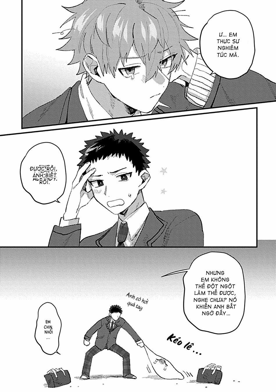 Cậu Em Hàng Xóm Thuở Nhỏ Đã Đến Tuổi Muốn Bị Trách Phạt Ngọt Ngào 1 trang 26