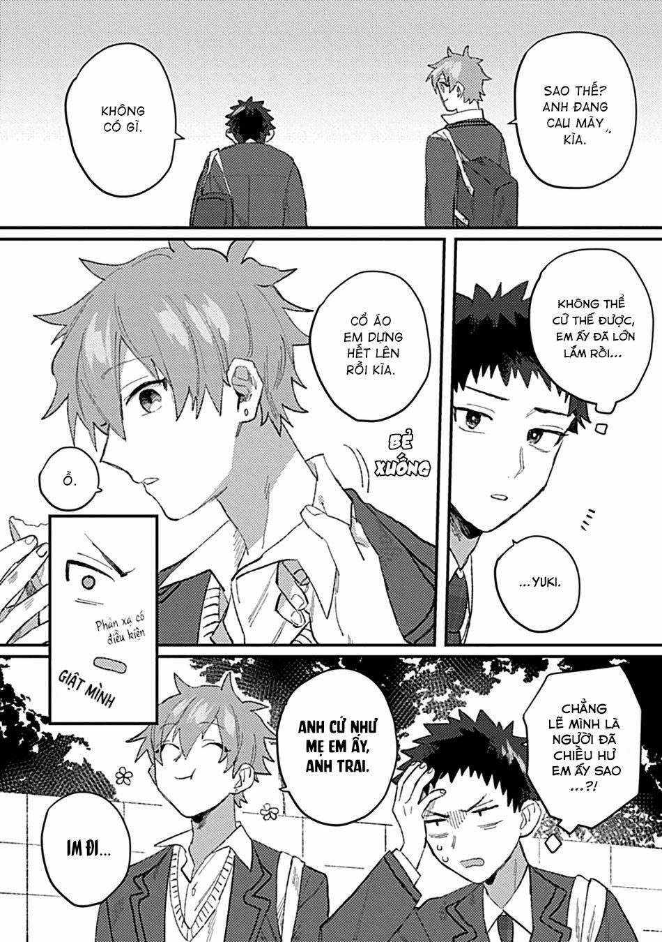Cậu Em Hàng Xóm Thuở Nhỏ Đã Đến Tuổi Muốn Bị Trách Phạt Ngọt Ngào 1 trang 7