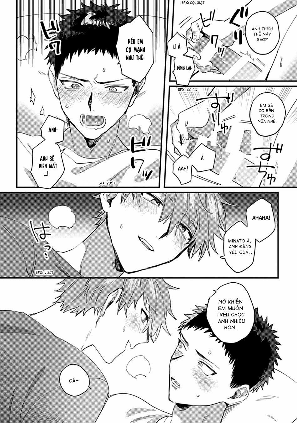 Cậu Em Hàng Xóm Thuở Nhỏ Đã Đến Tuổi Muốn Bị Trách Phạt Ngọt Ngào 3 trang 21