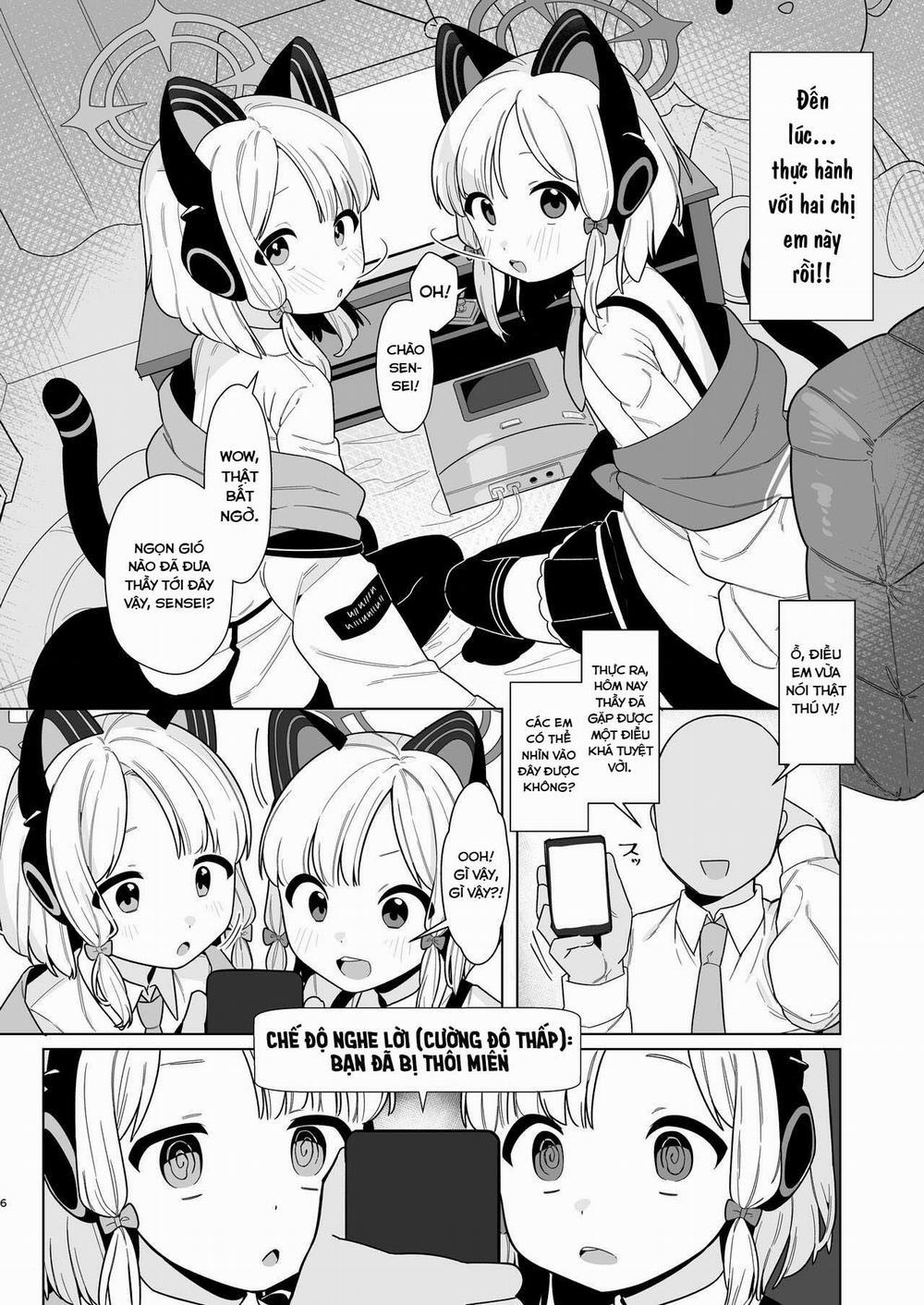 Câu lạc bộ Blue Archive thao túng tâm trí ~Gamer Twins Chapter~ Oneshot trang 3