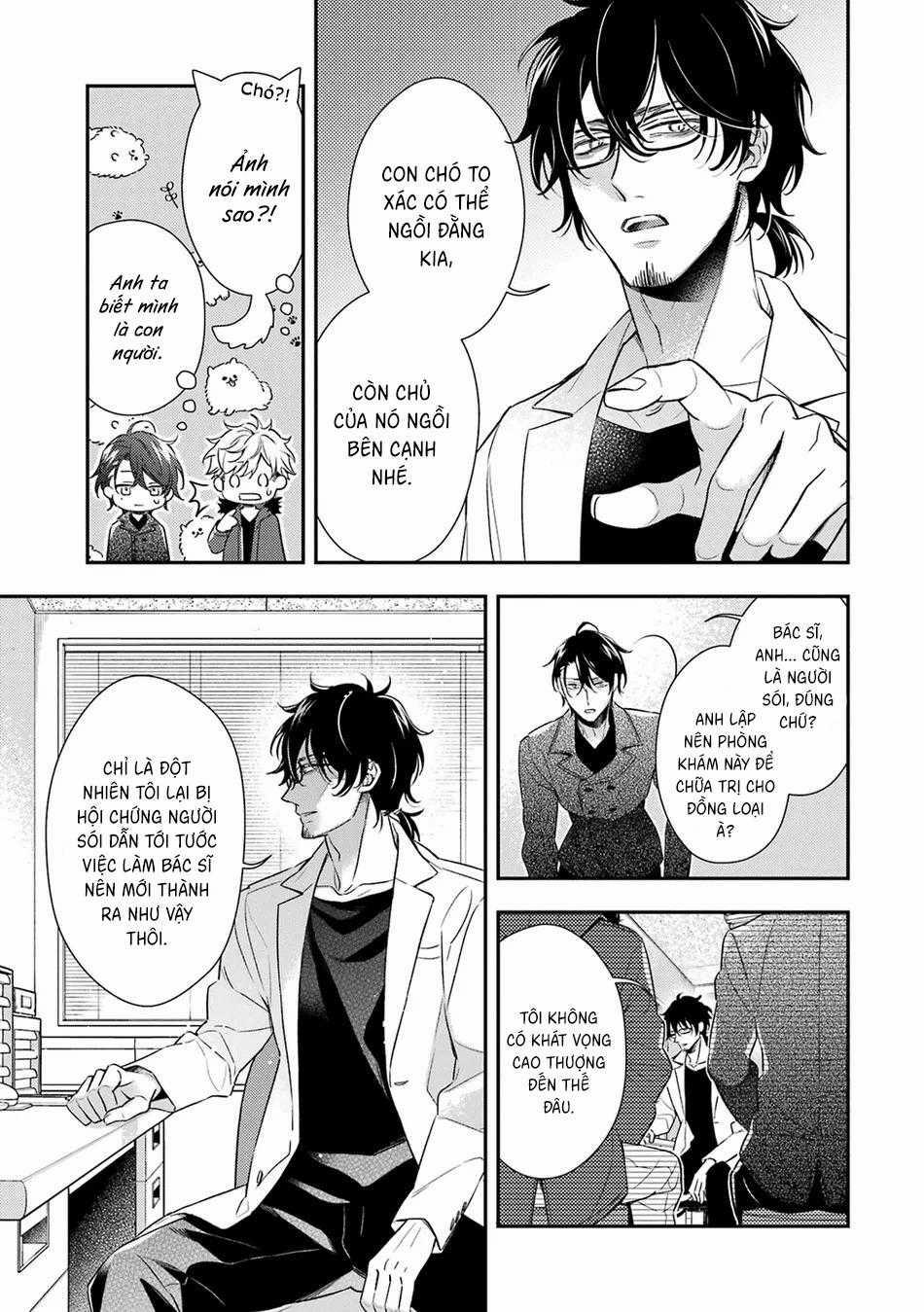 Cậu Người Sói Này Muốn Ăn Thịt Chàng Thám Tử Ưa Thích Của Mình 7 trang 4