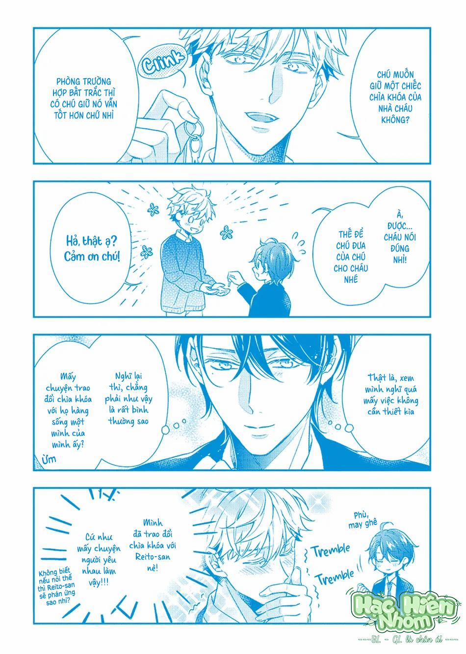 Cậu Người Sói Này Muốn Ăn Thịt Chàng Thám Tử Ưa Thích Của Mình 9.5 hachiennhom trang 12