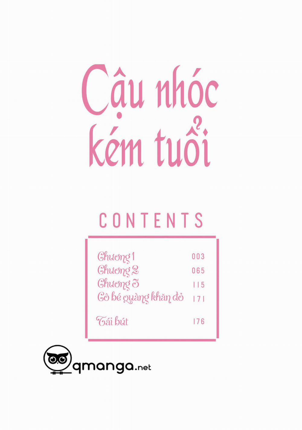 Cậu Nhóc Kém Tuổi 1.1 trang 3