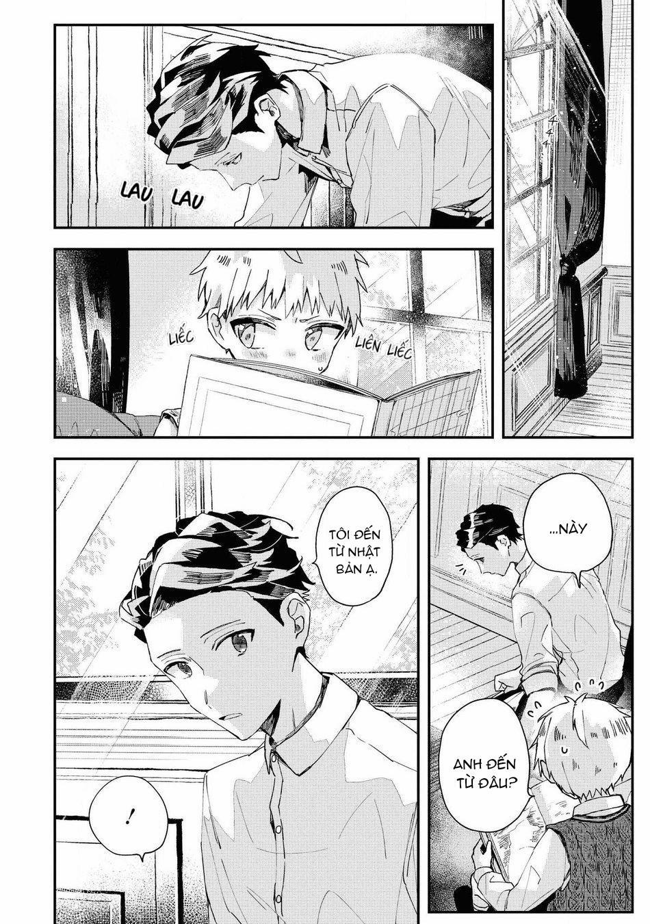 Cậu nhóc tóc vàng và chàng quản gia người Nhật 1 trang 11