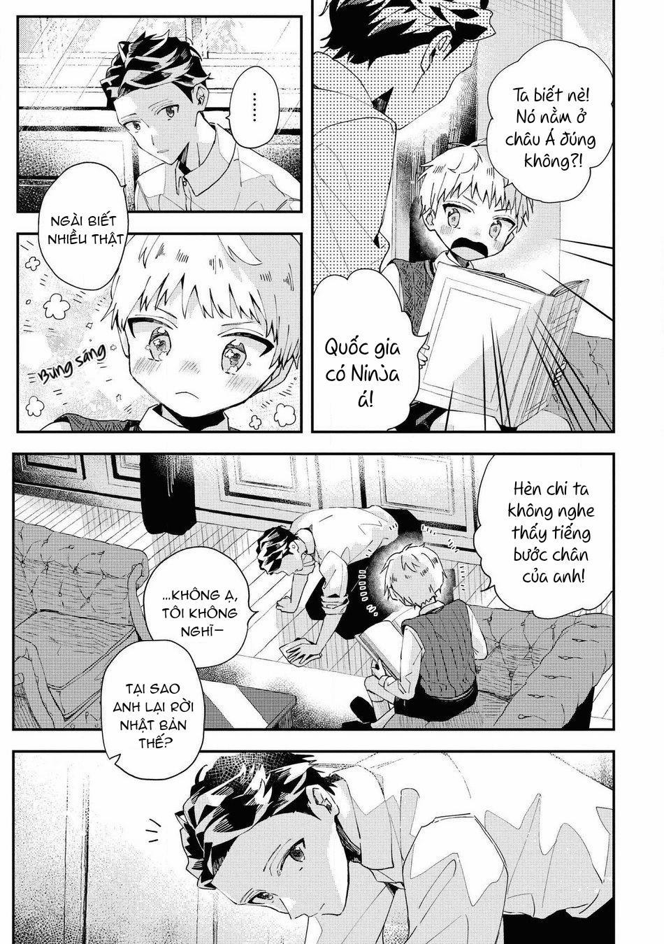 Cậu nhóc tóc vàng và chàng quản gia người Nhật 1 trang 12