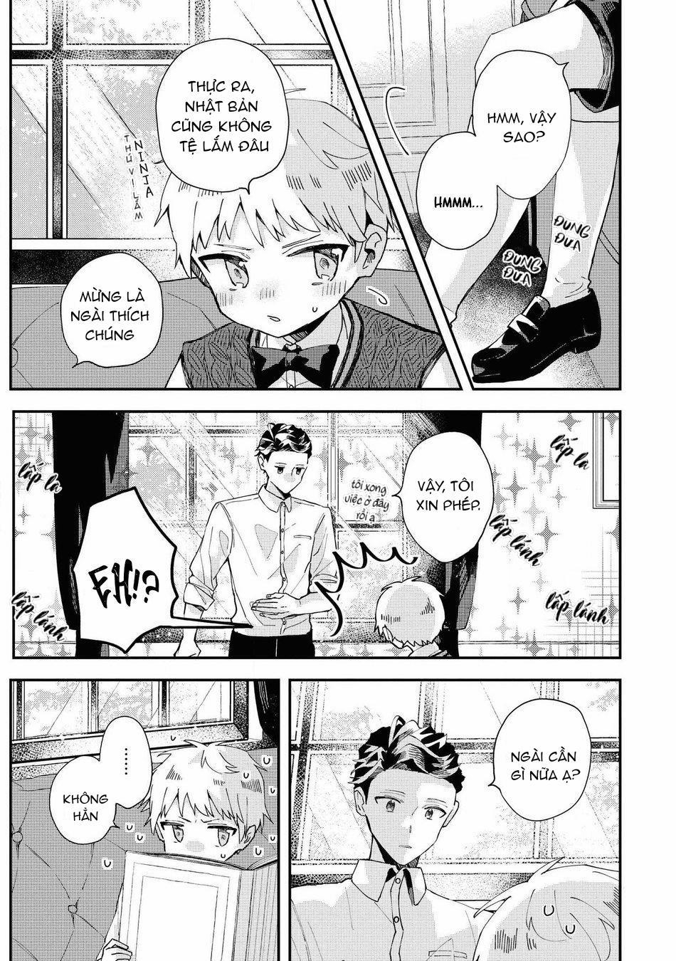Cậu nhóc tóc vàng và chàng quản gia người Nhật 1 trang 14