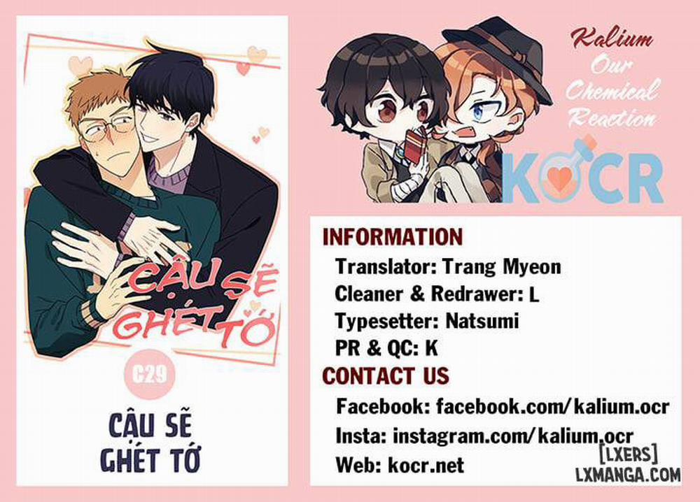 Cậu sẽ ghét tớ 28 trang 33