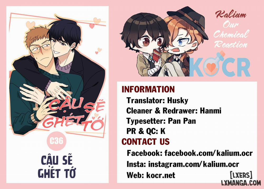 Cậu sẽ ghét tớ 36 trang 25