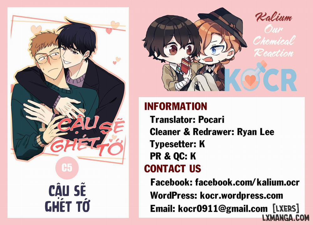 Cậu sẽ ghét tớ 5 trang 28