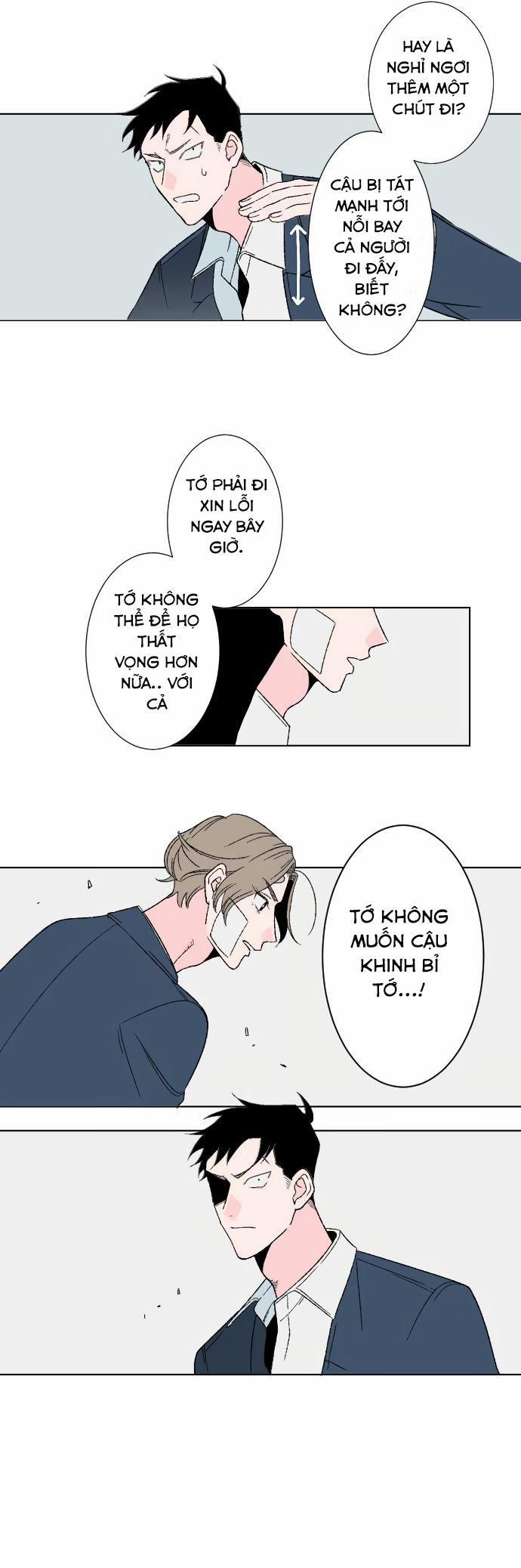 CẬU SẼ KHÔNG NÓI CHUYỆN YÊU ĐƯƠNG VỚI TÔI CHỨ 5 trang 12