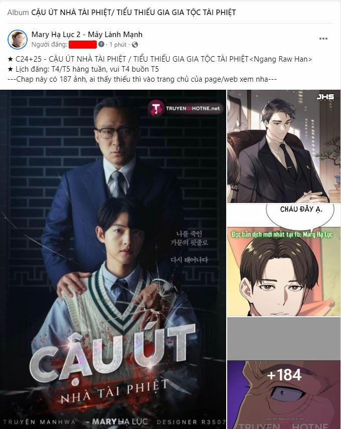 Cậu Út Nhà Tài Phiệt 24.2 trang 0
