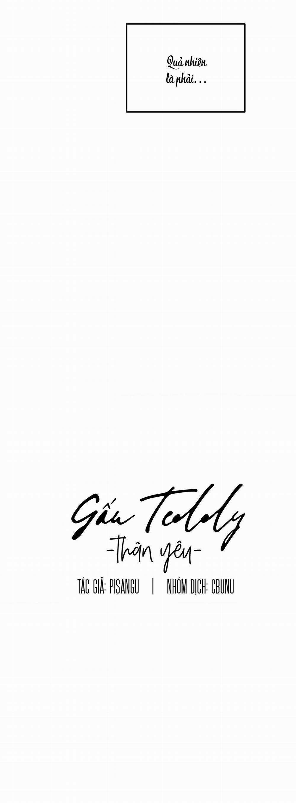 (CBunu) Gấu Teddy thân yêu 18 trang 32