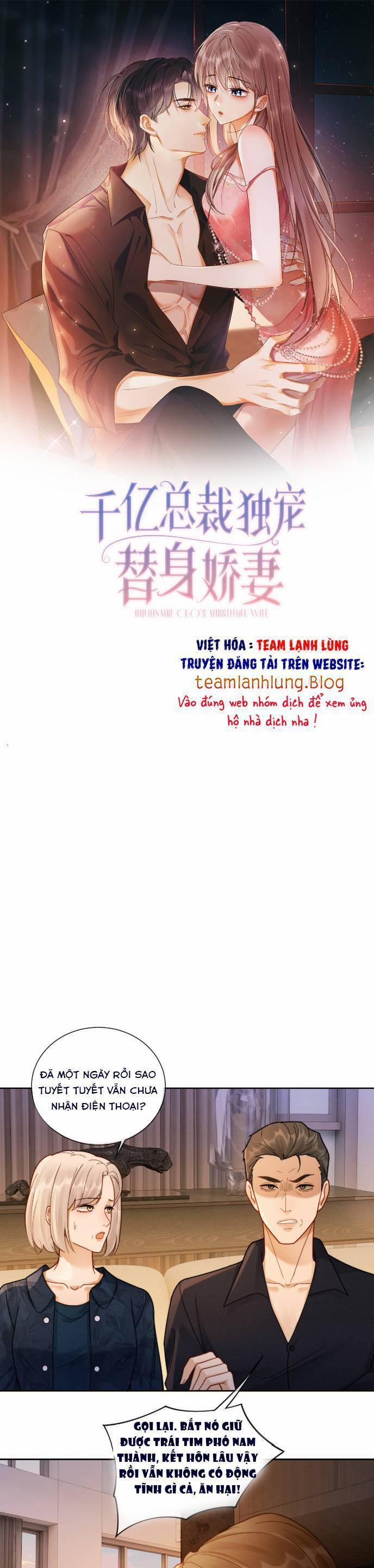 Ceo Tỷ Phú Chỉ Yêu Người Vợ Thế Thân Của Mình 42 trang 0