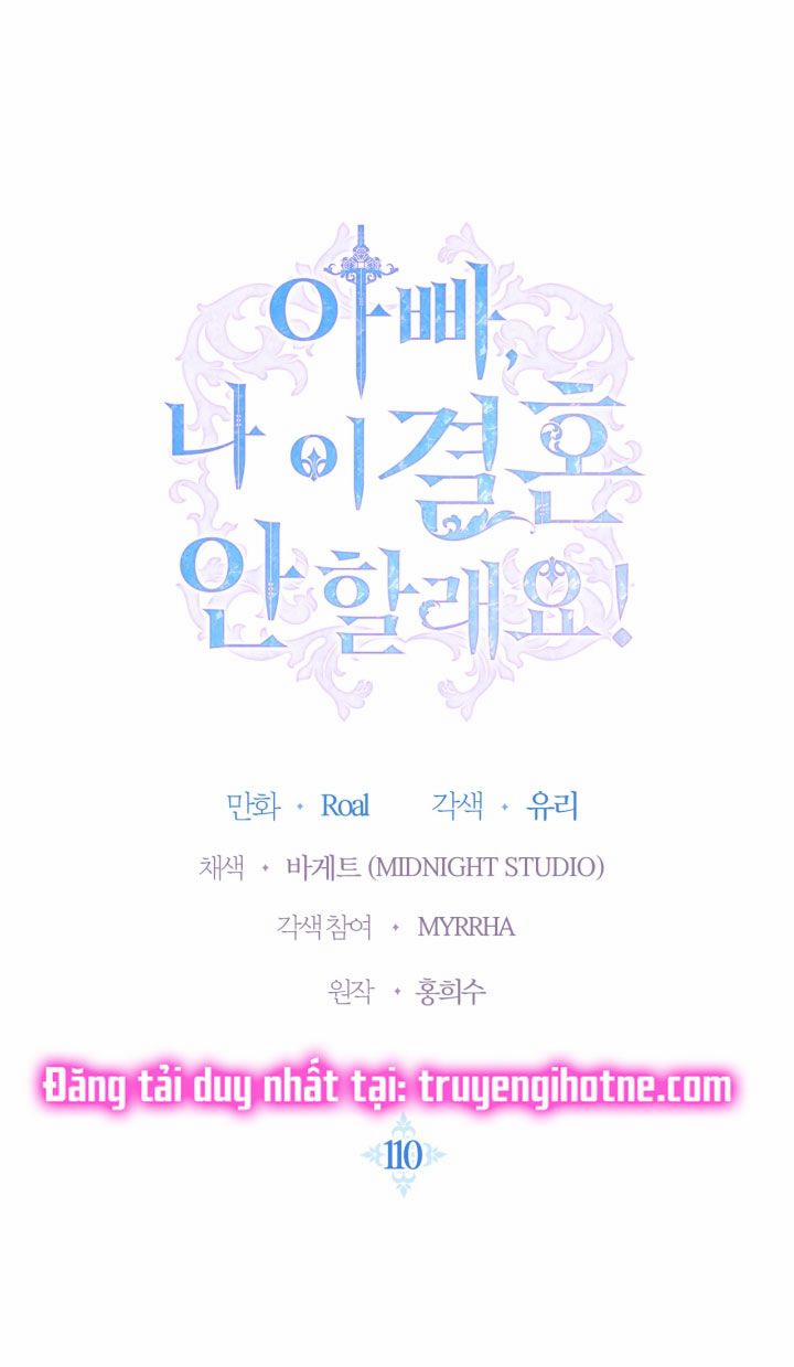 Cha, Con Không Muốn Kết Hôn! 110.1 trang 2